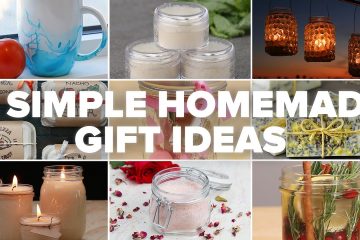 9 Simple Homemade Gift Ideas