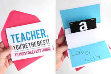 5 Easy DIY Gifts for Teachers