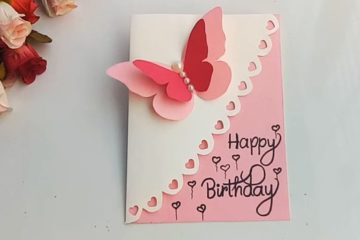 How to make Special Butterfly Birthday Card For Best Friend