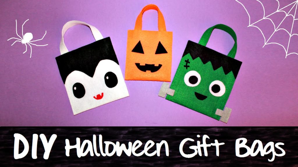 3 DIY Halloween Gift Bags