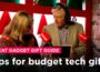 Great Gadget Gift Guide – Tips for budget tech gifts